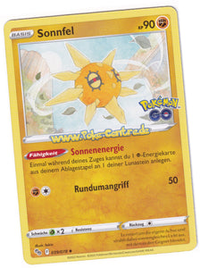 Sonnfel 039/078 Uncommon - Pokemon GO Deutsch