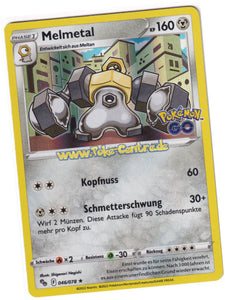 Melmetal 046/078 Rare Holo - Pokemon GO Deutsch