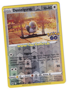 Dusselgurr 061/078 Common Reverse Holo - Pokemon GO Deutsch