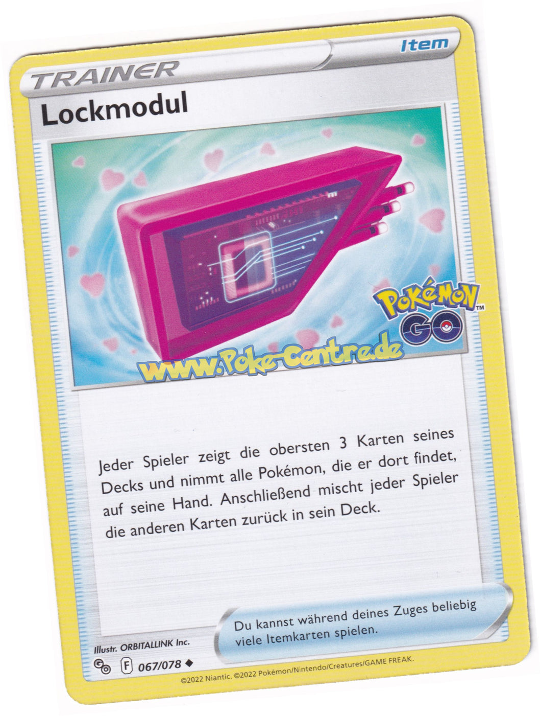 Lockmodul 067/078 Uncommon - Pokemon GO Deutsch