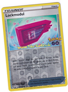 Lockmodul 067/078 Uncommon Reverse Holo - Pokemon GO Deutsch