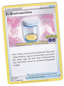 Ei-Brutmaschine 066/078 Uncommon - Pokemon GO Deutsch