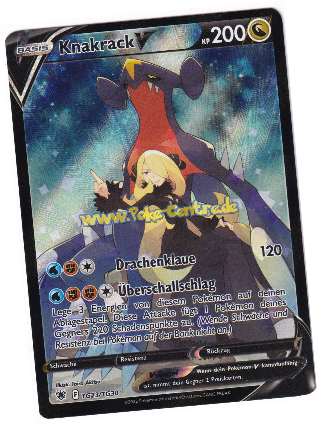 Knakrack-V Trainer Rare TG23/TG30 Fullart - Astralglanz Deutsch