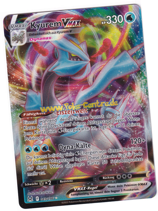 Kyurem-VMAX 049/196 Fullart - Verlorener Ursprung Deutsch