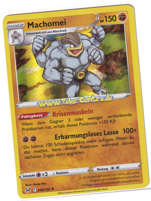 Machomei 088/196 Rare Holo - Verlorener Ursprung Deutsch