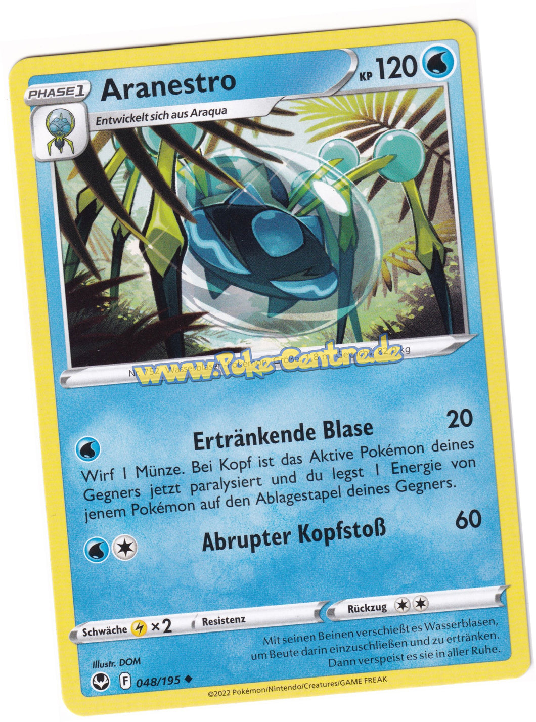 Aranestro 048/195 Uncommon - Silberne Sturmwinde Deutsch