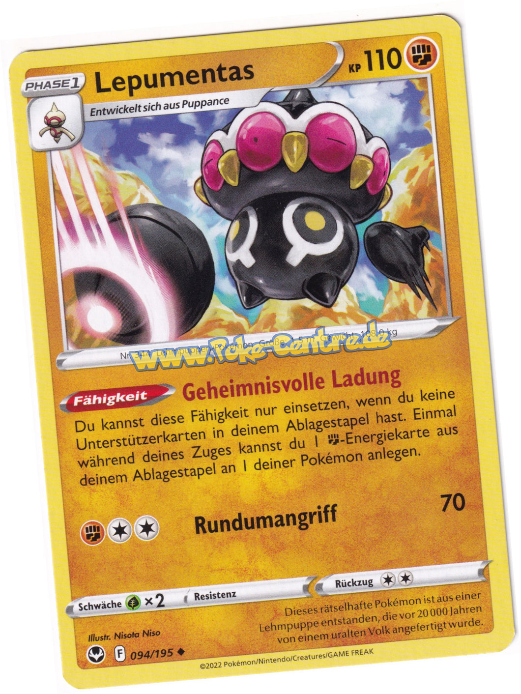 Lepumentas 094/195 Uncommon - Silberne Sturmwinde Deutsch