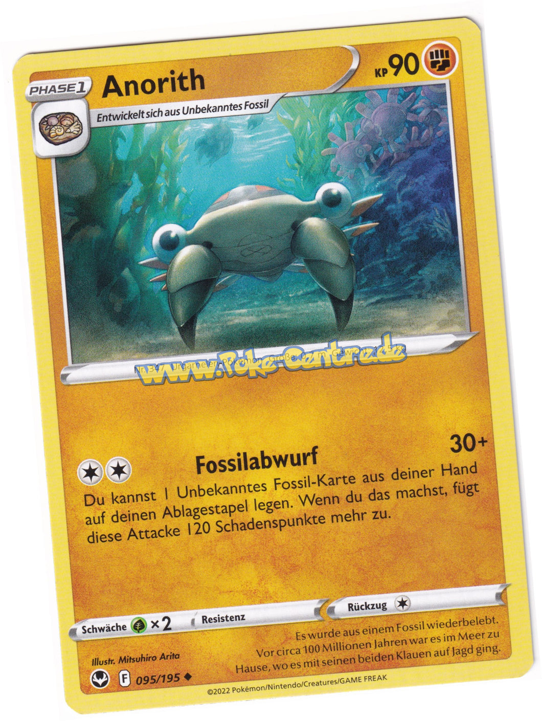 Anorith 095/195 Uncommon - Silberne Sturmwinde Deutsch