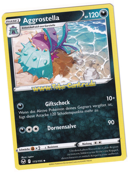 Aggrostella 115/195 Uncommon - Silberne Sturmwinde Deutsch