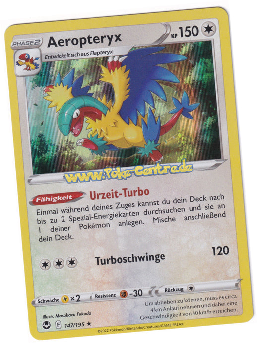Aeropteryx 147/195 Rare Holo - Silberne Sturmwinde Deutsch