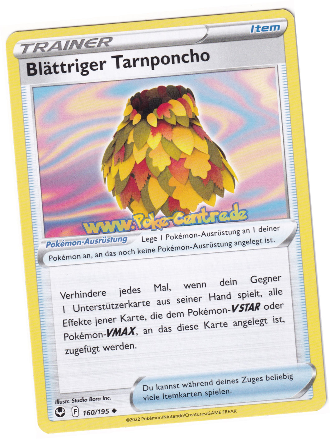 Blättriger Tarnponcho 160/195 Uncommon - Silberne Sturmwinde Deutsch