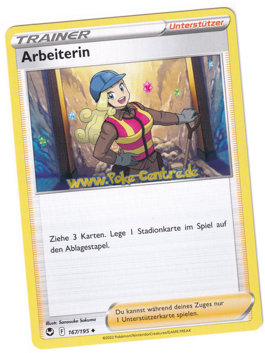 Arbeiterin 167/195 Uncommon - Silberne Sturmwinde Deutsch