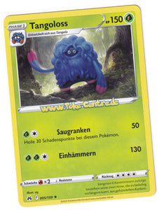 Tangaloss 005/159 Rare - Zenit der Könige Deutsch