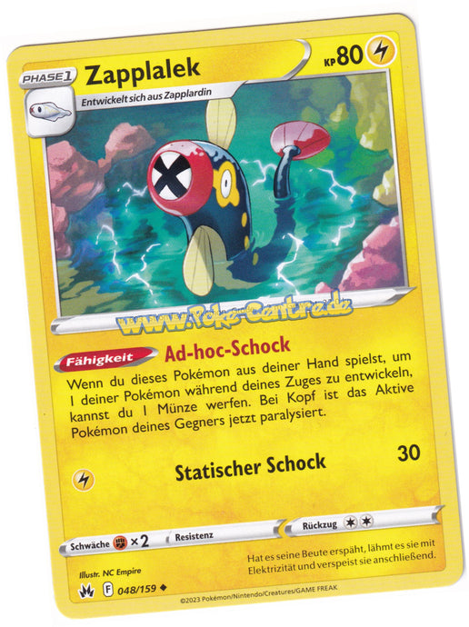 Zapplalek 048/159 Uncommon - Zenit der Könige Deutsch