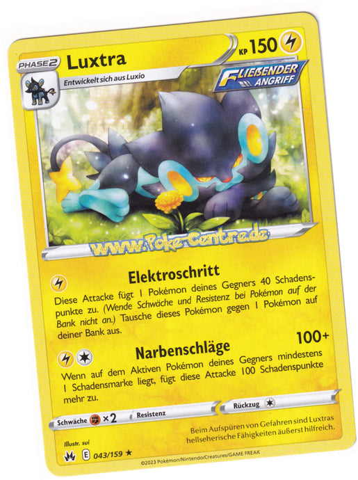 Luxtra 043/159 Rare - Zenit der Könige Deutsch