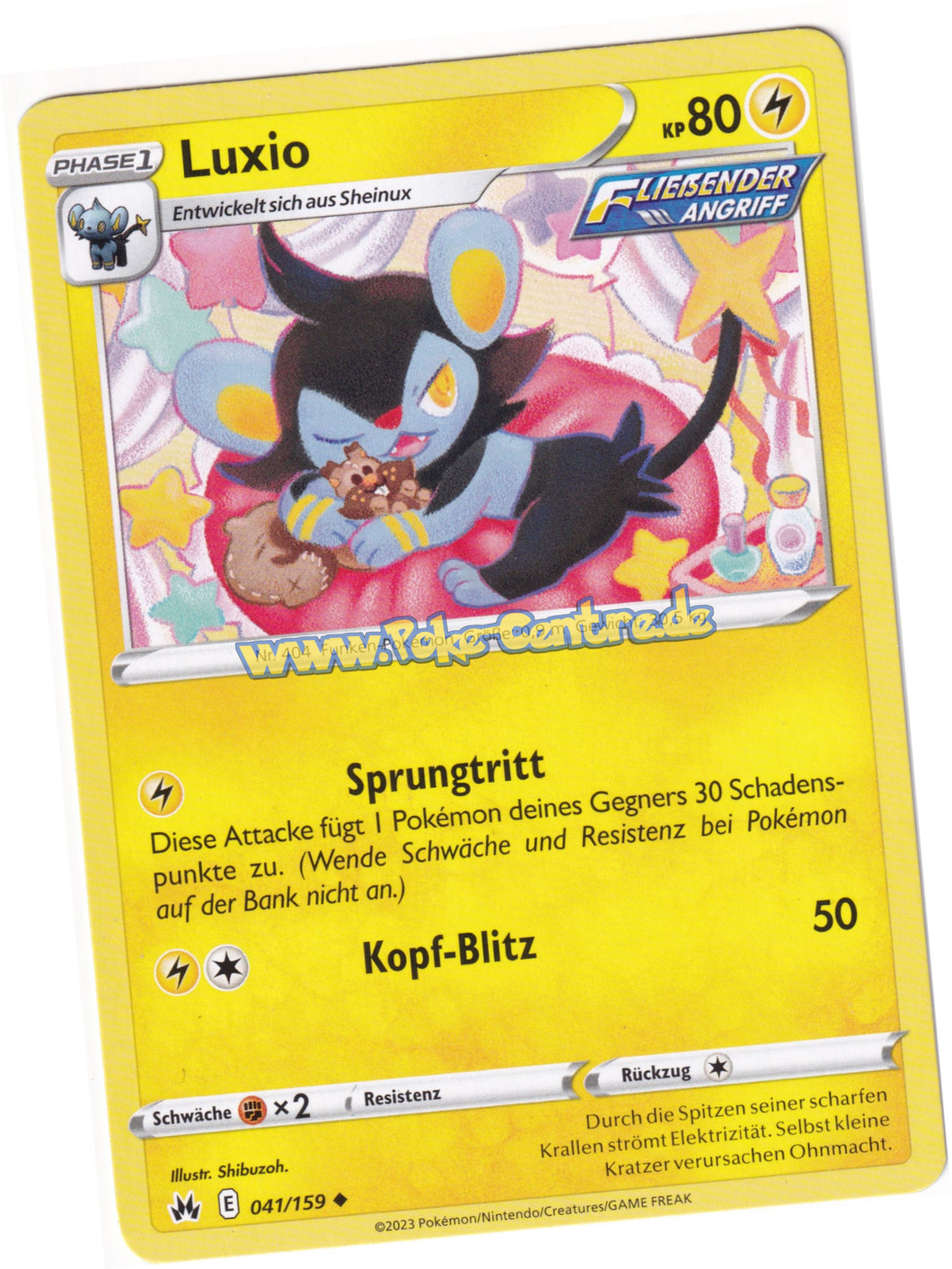 Luxio 041/159 Uncommon - Zenit der Könige Deutsch