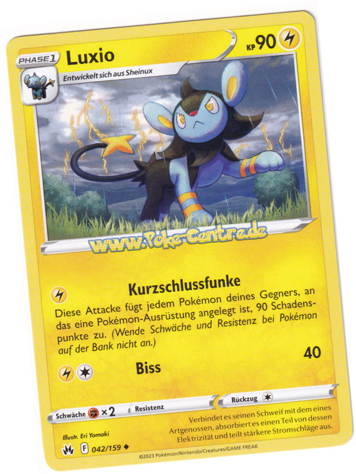 Luxio 042/159 Uncommon - Zenit der Könige Deutsch