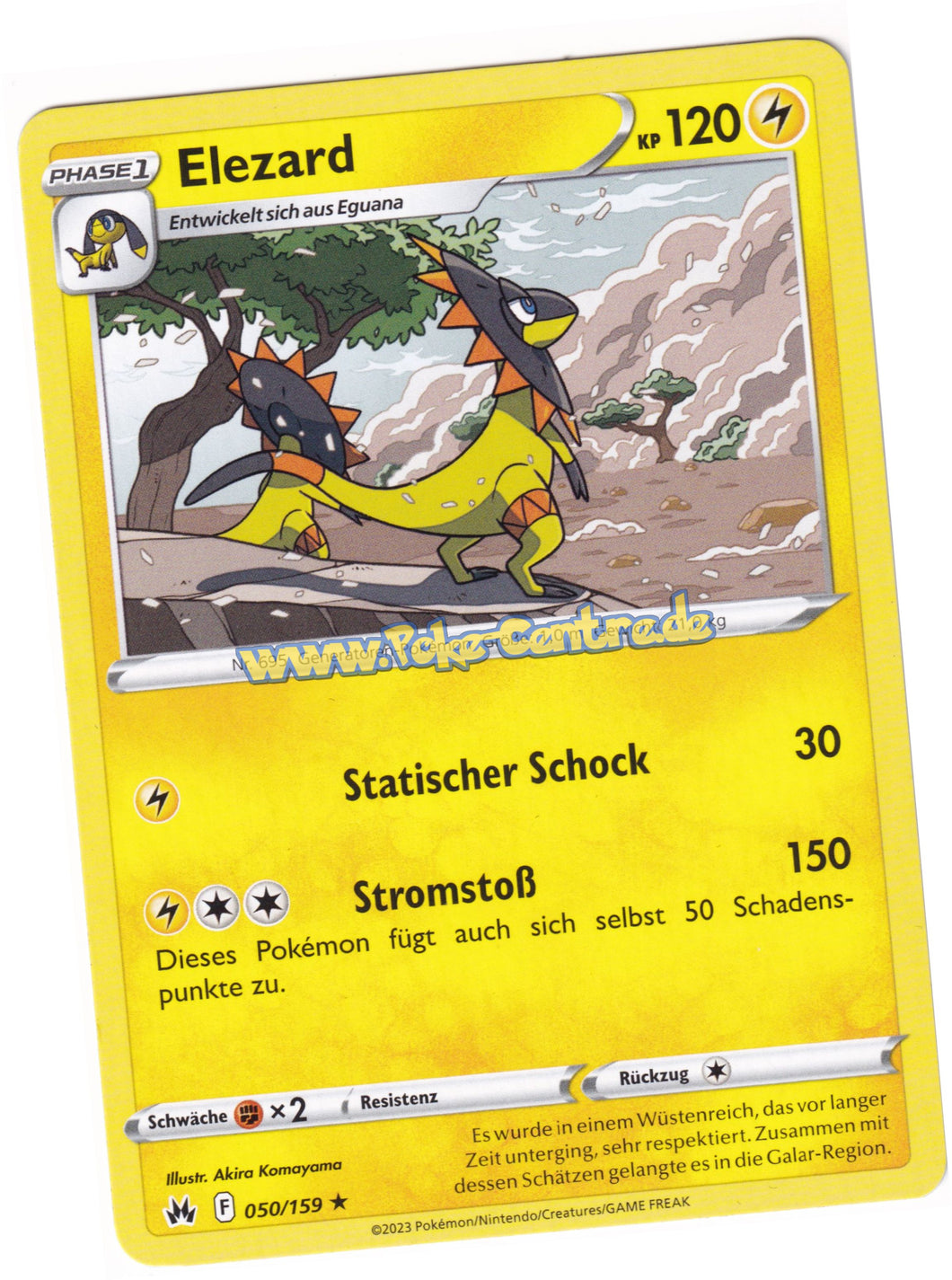 Elezard 050/159 Rare - Zenit der Könige Deutsch