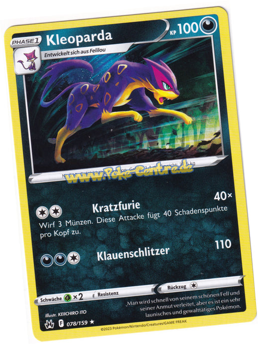 Kleoparda 078/159 Rare - Zenit der Könige Deutsch