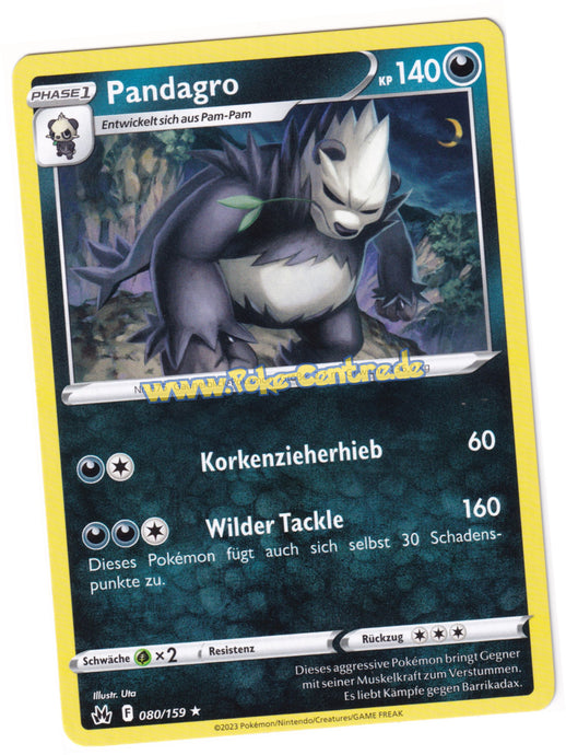 Pandagro 080/159 Rare - Zenit der Könige Deutsch