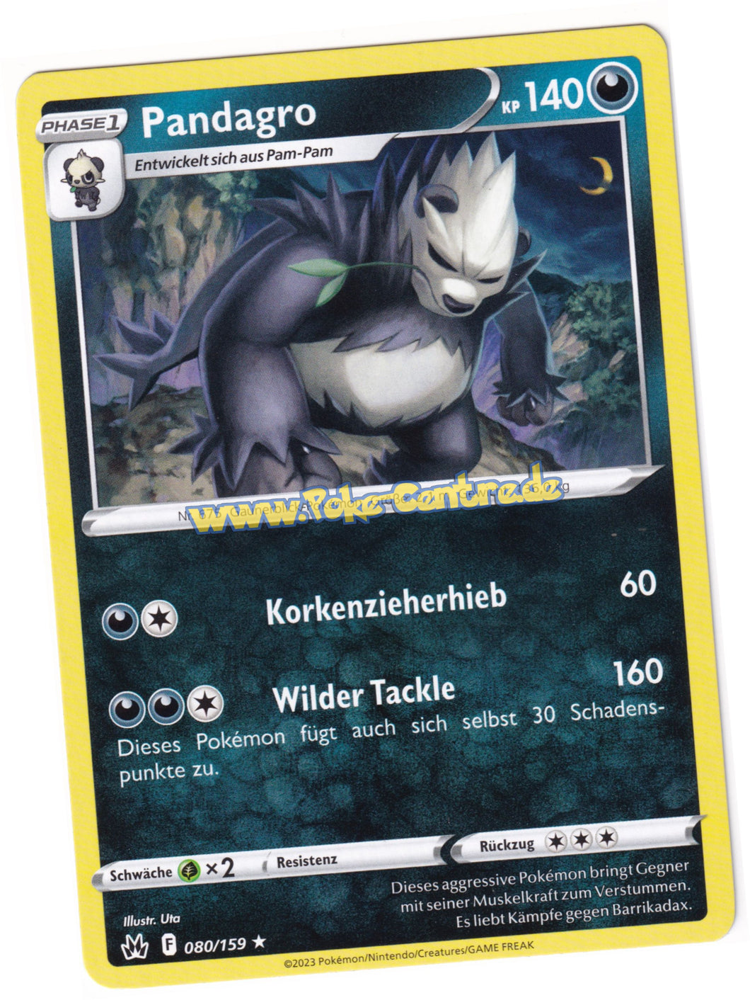 Pandagro 080/159 Rare - Zenit der Könige Deutsch