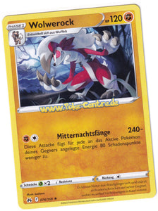 Wolwerock 074/159 Rare - Zenit der Könige Deutsch
