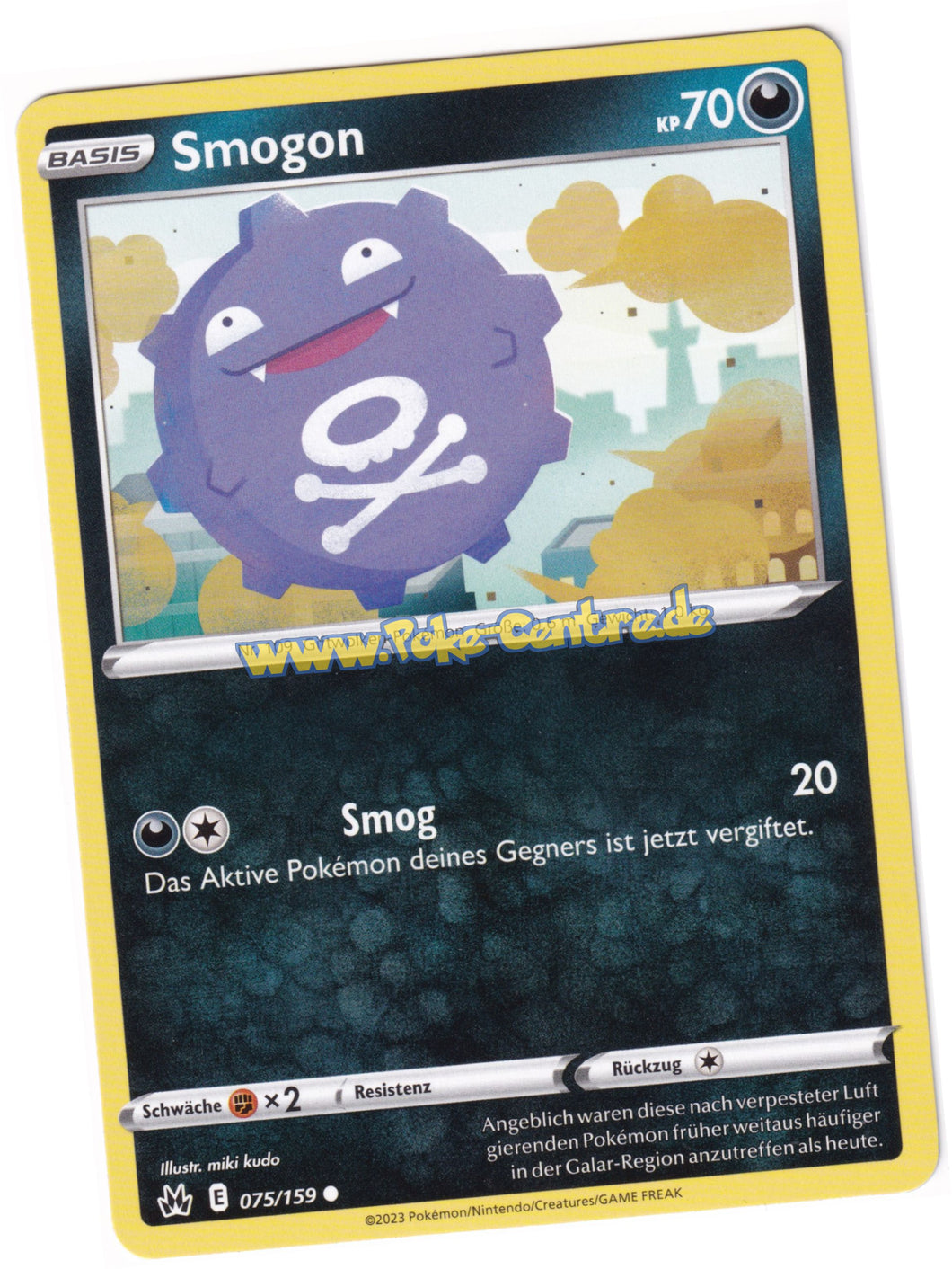 Smogon 075/159 Common - Zenit der Könige Deutsch