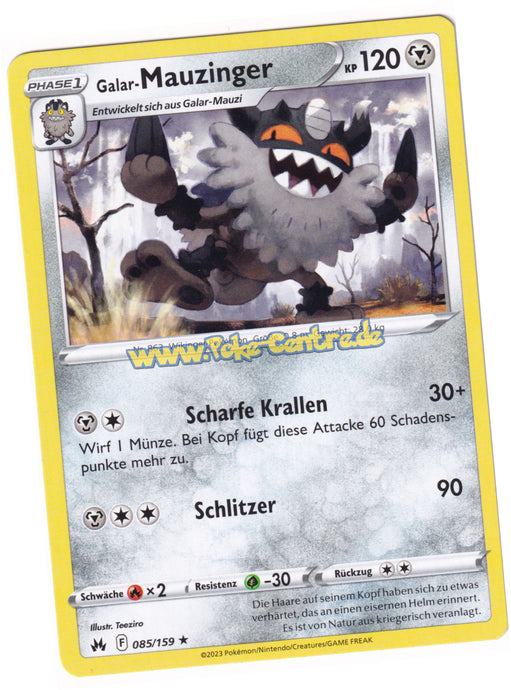 Galar-Mauzinger 085/159 Rare - Zenit der Könige Deutsch