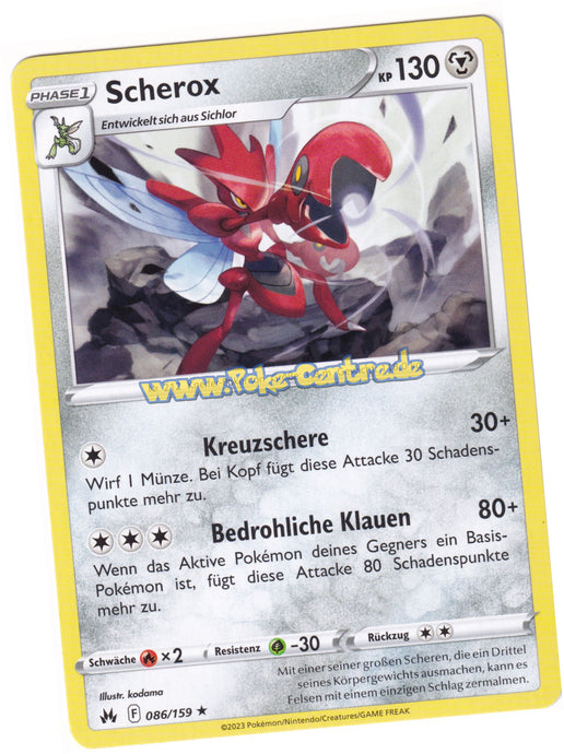 Scherox 086/159 Rare - Zenit der Könige Deutsch