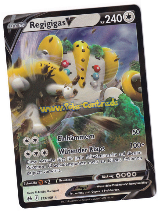 Regigigas-V 113/159 Fullart - Zenit der Könige Deutsch