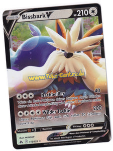 Bissbark-V 116/159 Fullart - Zenit der Könige Deutsch