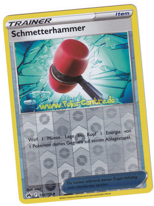 Schmetterhammer 125/159 Uncommon Reverse Holo - Zenit der Könige Deutsch