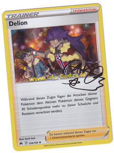 Delion 134/159 Rare Holo- Zenit der Könige Deutsch