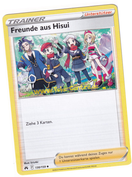 Freunde aus Hisui 130/159 Uncommon - Zenit der Könige Deutsch