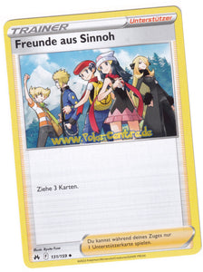 Freunde aus Sinnoh 131/159 Uncommon - Zenit der Könige Deutsch
