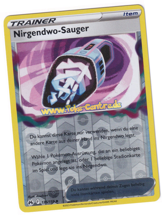Nirgendwo-Sauger 135/159 Uncommon Reverse Holo - Zenit der Könige Deutsch