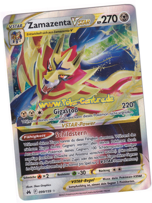 Zamazenta-VStar 099/159 Fullart - Zenit der Könige Deutsch