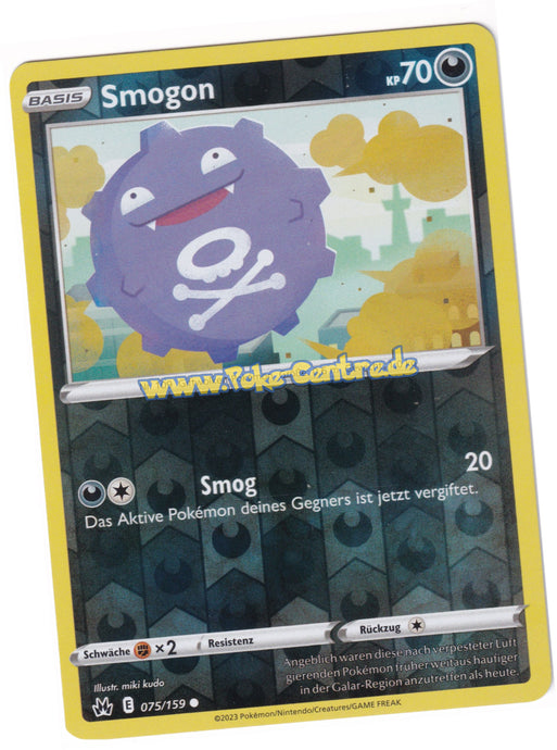Smogon 075/159 Common Reverse Holo - Zenit der Könige Deutsch