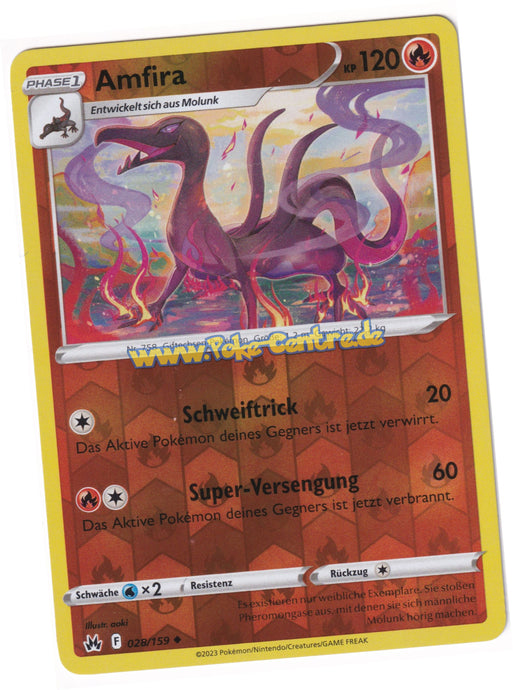 Amfira 028/159 Uncommon Reverse Holo - Zenit der Könige Deutsch
