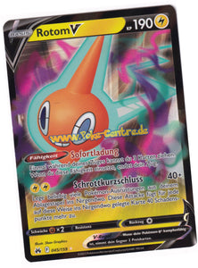 Rotom-V 045/159 Fullart - Zenit der Könige Deutsch