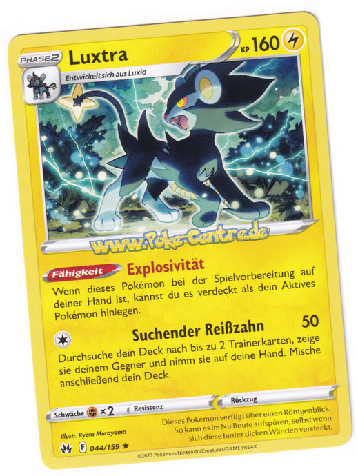 Luxtra 044/159 Rare - Zenit der Könige Deutsch
