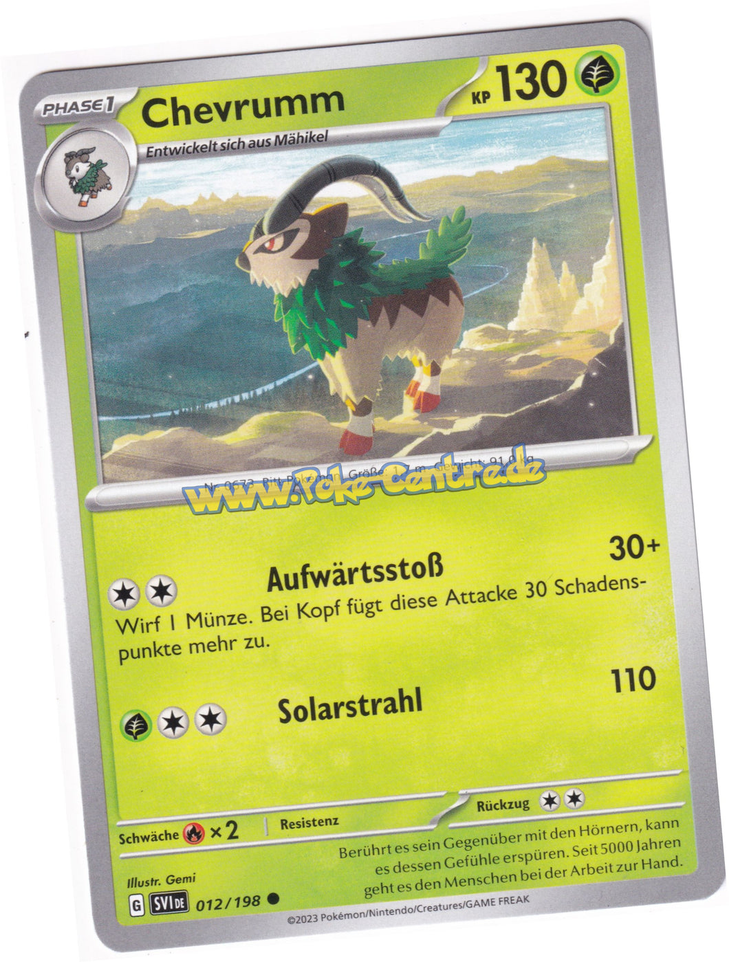 Chevrumm 012/198 Common - Karmesin & Purpur Deutsch