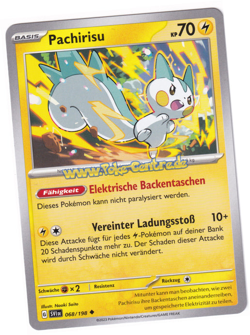 Pachirisu 068/198 Uncommon - Karmesin & Purpur Deutsch