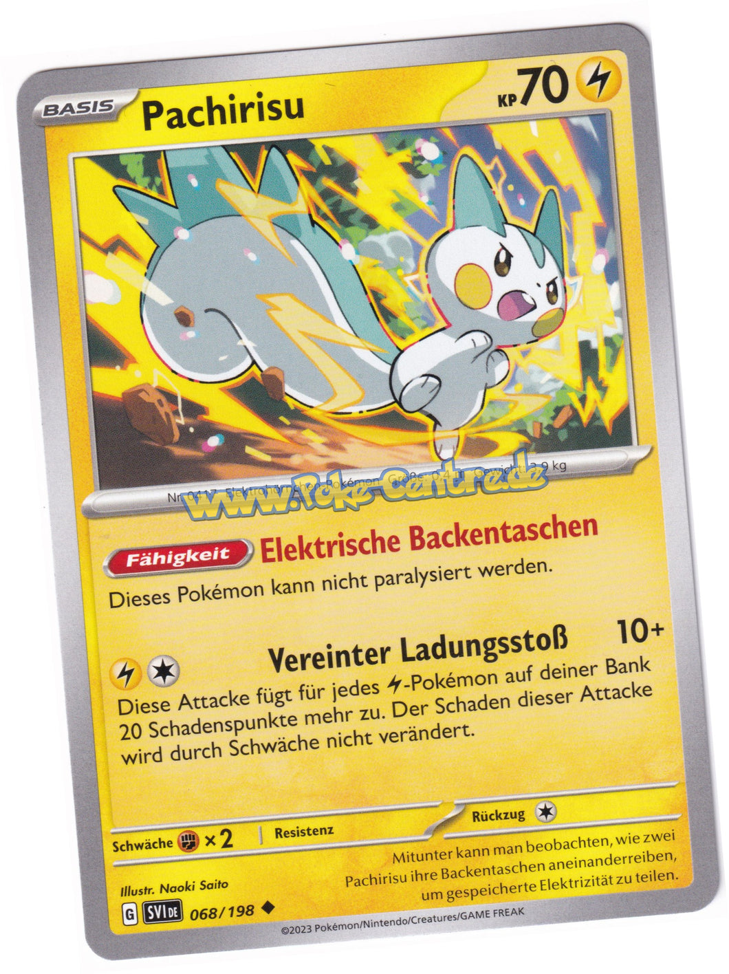 Pachirisu 068/198 Uncommon - Karmesin & Purpur Deutsch