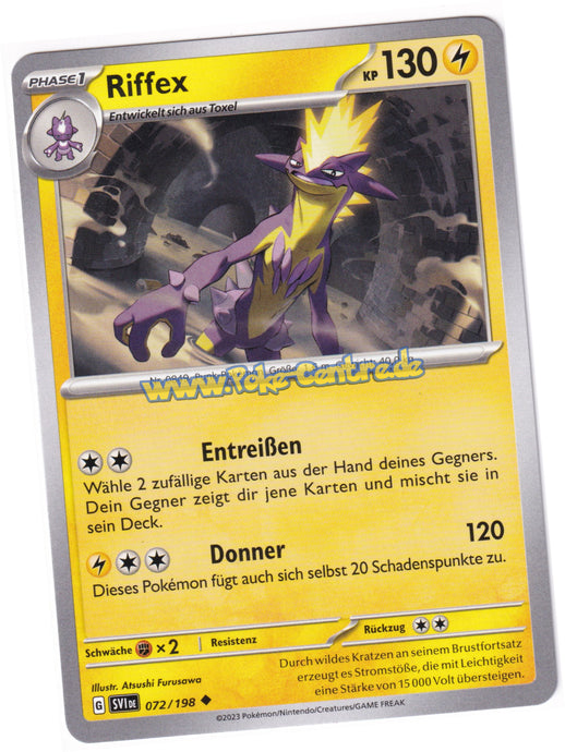 Riffex 072/198 Uncommon - Karmesin & Purpur Deutsch