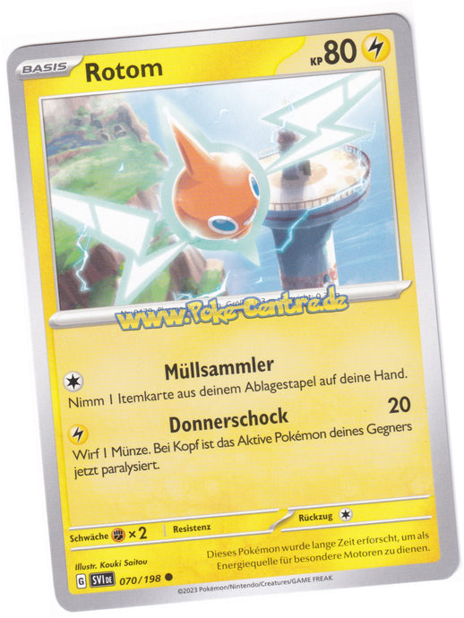 Rotom 070/198 Common - Karmesin & Purpur Deutsch