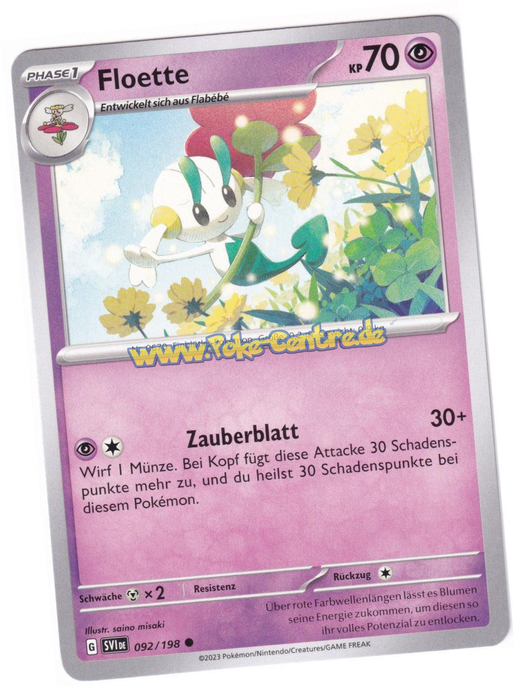 Floette 092/198 Common - Karmesin & Purpur Deutsch