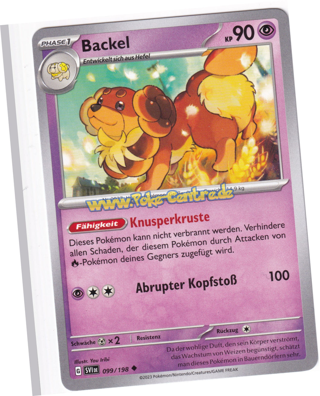 Backel 099/198 Uncommon - Karmesin & Purpur Deutsch