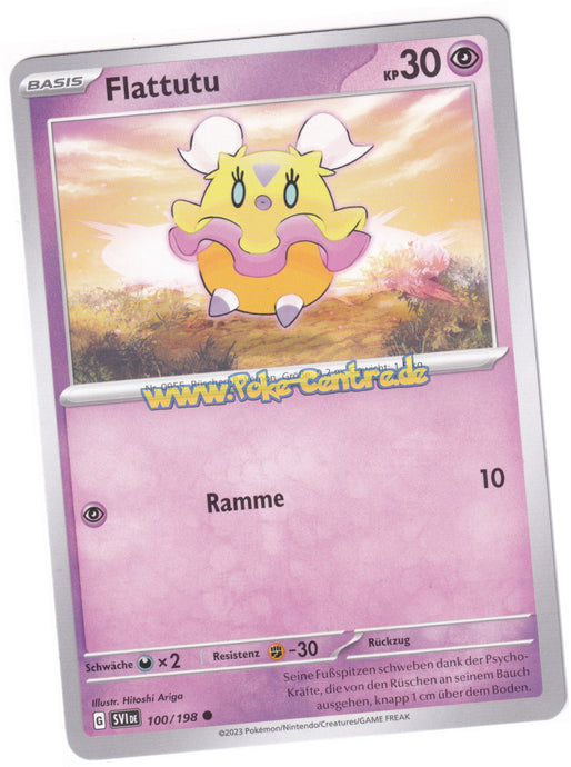 Flattutu 100/198 Common - Karmesin & Purpur Deutsch