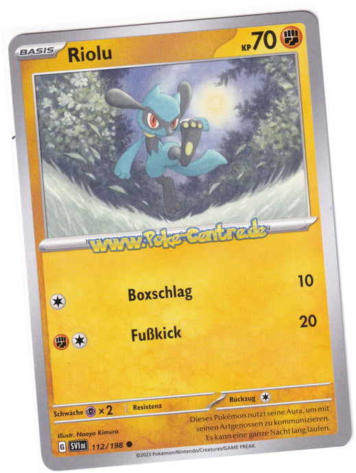 Riolu 112/198 Common - Karmesin & Purpur Deutsch